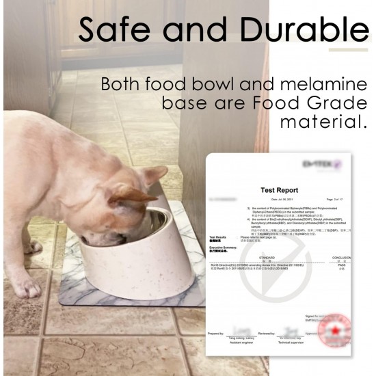 SuperDesign Dog Bowl 15 Degree Tilt, Slanted Cat Bowl, Tilted Raised Feeding Bowl, Raised Feeding Station, Non-Slip Melamine Stand SuperDesign Dog Bowl 15 Degree Tilt, Slanted Cat Bowl, Tilted Raised Feeding Bowl, Raised Feeding Station, Non-Slip Melamine Stand