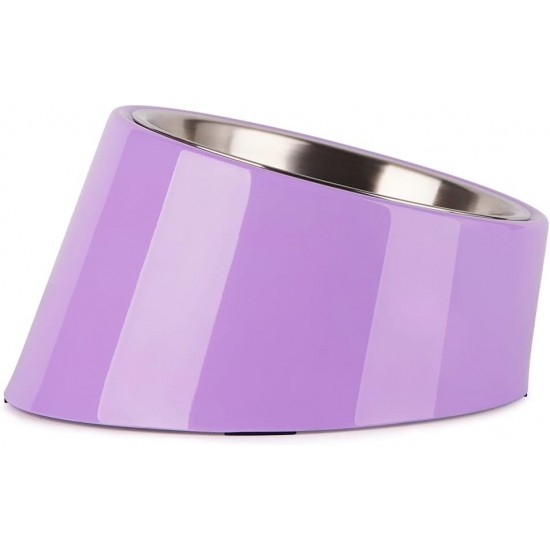 SuperDesign Dog Bowl 15 Degree Tilt, Slanted Cat Bowl, Tilted Raised Feeding Bowl, Raised Feeding Station, Non-Slip Melamine Stand SuperDesign Dog Bowl 15 Degree Tilt, Slanted Cat Bowl, Tilted Raised Feeding Bowl, Raised Feeding Station, Non-Slip Melamine Stand