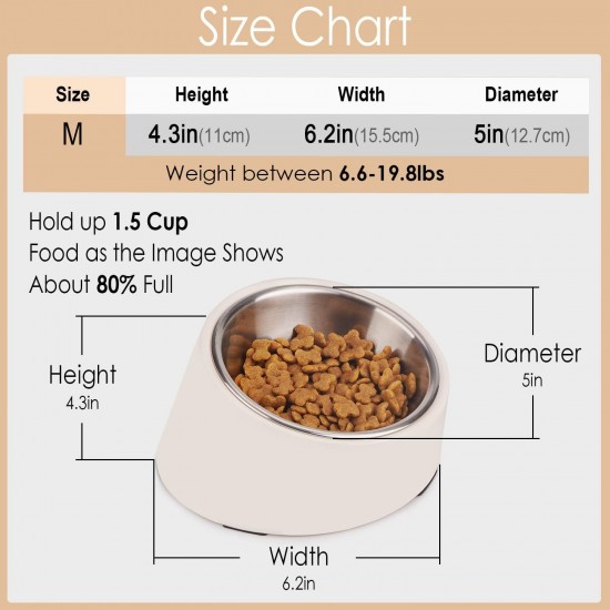 SuperDesign Dog Bowl 15 Degree Tilt, Slanted Cat Bowl, Tilted Raised Feeding Bowl, Raised Feeding Station, Non-Slip Melamine Stand SuperDesign Dog Bowl 15 Degree Tilt, Slanted Cat Bowl, Tilted Raised Feeding Bowl, Raised Feeding Station, Non-Slip Melamine Stand