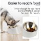 SuperDesign Dog Bowl 15 Degree Tilt, Slanted Cat Bowl, Tilted Raised Feeding Bowl, Raised Feeding Station, Non-Slip Melamine Stand SuperDesign Dog Bowl 15 Degree Tilt, Slanted Cat Bowl, Tilted Raised Feeding Bowl, Raised Feeding Station, Non-Slip Melamine Stand