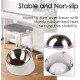 SuperDesign Dog Bowl 15 Degree Tilt, Slanted Cat Bowl, Tilted Raised Feeding Bowl, Raised Feeding Station, Non-Slip Melamine Stand SuperDesign Dog Bowl 15 Degree Tilt, Slanted Cat Bowl, Tilted Raised Feeding Bowl, Raised Feeding Station, Non-Slip Melamine Stand