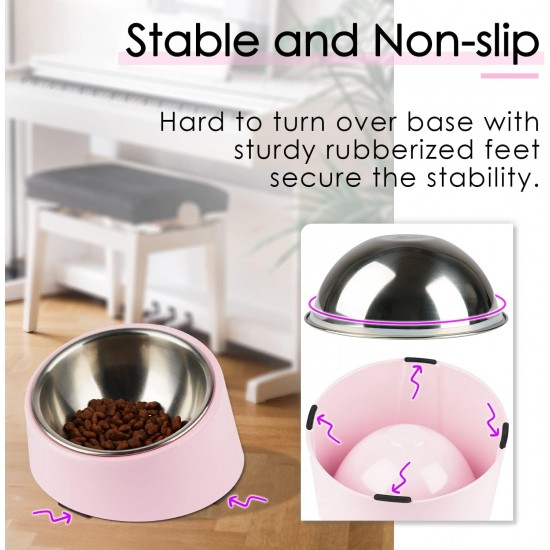 SuperDesign Dog Bowl 15 Degree Tilt, Slanted Cat Bowl, Tilted Raised Feeding Bowl, Raised Feeding Station, Non-Slip Melamine Stand SuperDesign Dog Bowl 15 Degree Tilt, Slanted Cat Bowl, Tilted Raised Feeding Bowl, Raised Feeding Station, Non-Slip Melamine Stand