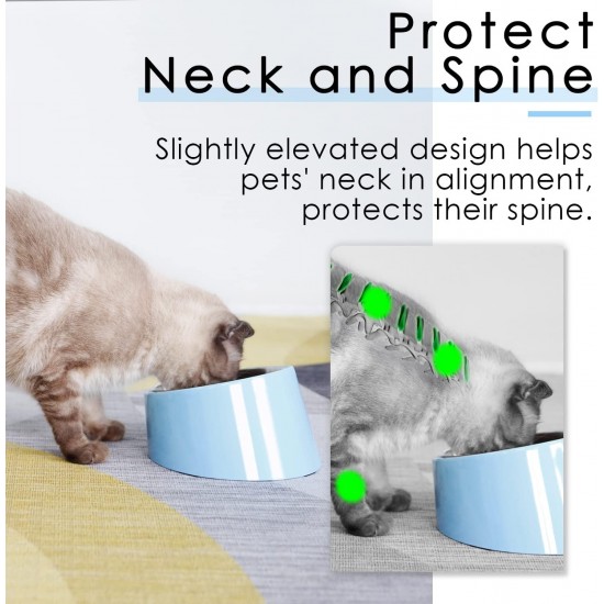 SuperDesign Dog Bowl 15 Degree Tilt, Slanted Cat Bowl, Tilted Raised Feeding Bowl, Raised Feeding Station, Non-Slip Melamine Stand SuperDesign Dog Bowl 15 Degree Tilt, Slanted Cat Bowl, Tilted Raised Feeding Bowl, Raised Feeding Station, Non-Slip Melamine Stand