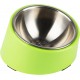 SuperDesign Dog Bowl 15 Degree Tilt, Slanted Cat Bowl, Tilted Raised Feeding Bowl, Raised Feeding Station, Non-Slip Melamine Stand SuperDesign Dog Bowl 15 Degree Tilt, Slanted Cat Bowl, Tilted Raised Feeding Bowl, Raised Feeding Station, Non-Slip Melamine Stand