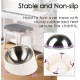 SuperDesign Dog Bowl 15 Degree Tilt, Slanted Cat Bowl, Tilted Raised Feeding Bowl, Raised Feeding Station, Non-Slip Melamine Stand