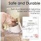 SuperDesign Dog Bowl 15 Degree Tilt, Slanted Cat Bowl, Tilted Raised Feeding Bowl, Raised Feeding Station, Non-Slip Melamine Stand