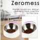 SuperDesign Dog Bowl 15 Degree Tilt, Slanted Cat Bowl, Tilted Raised Feeding Bowl, Raised Feeding Station, Non-Slip Melamine Stand