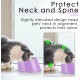 SuperDesign Dog Bowl 15 Degree Tilt, Slanted Cat Bowl, Tilted Raised Feeding Bowl, Raised Feeding Station, Non-Slip Melamine Stand