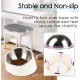 SuperDesign Dog Bowl 15 Degree Tilt, Slanted Cat Bowl, Tilted Raised Feeding Bowl, Raised Feeding Station, Non-Slip Melamine Stand