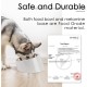 SuperDesign Dog Bowl 15 Degree Tilt, Slanted Cat Bowl, Tilted Raised Feeding Bowl, Raised Feeding Station, Non-Slip Melamine Stand