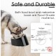 SuperDesign Dog Bowl 15 Degree Tilt, Slanted Cat Bowl, Tilted Raised Feeding Bowl, Raised Feeding Station, Non-Slip Melamine Stand