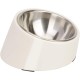 SuperDesign Dog Bowl 15 Degree Tilt, Slanted Cat Bowl, Tilted Raised Feeding Bowl, Raised Feeding Station, Non-Slip Melamine Stand