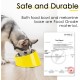 SuperDesign Dog Bowl 15 Degree Tilt, Slanted Cat Bowl, Tilted Raised Feeding Bowl, Raised Feeding Station, Non-Slip Melamine Stand