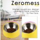 SuperDesign Dog Bowl 15 Degree Tilt, Slanted Cat Bowl, Tilted Raised Feeding Bowl, Raised Feeding Station, Non-Slip Melamine Stand