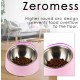 SuperDesign Dog Bowl 15 Degree Tilt, Slanted Cat Bowl, Tilted Raised Feeding Bowl, Raised Feeding Station, Non-Slip Melamine Stand