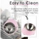SuperDesign Dog Bowl 15 Degree Tilt, Slanted Cat Bowl, Tilted Raised Feeding Bowl, Raised Feeding Station, Non-Slip Melamine Stand