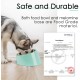 SuperDesign Dog Bowl 15 Degree Tilt, Slanted Cat Bowl, Tilted Raised Feeding Bowl, Raised Feeding Station, Non-Slip Melamine Stand