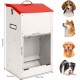 Svauoumu Automatic Feeder for Dogs, 25 lb Capacity, Outdoor Dog Feeder, Gravity Feeder Chute, Large Dog Travel Refill Feeder Svauoumu Automatic Feeder for Dogs, 25 lb Capacity, Outdoor Dog Feeder, Gravity Feeder Chute, Large Dog Travel Refill Feeder