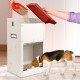 Svauoumu Automatic Feeder for Dogs, 25 lb Capacity, Outdoor Dog Feeder, Gravity Feeder Chute, Large Dog Travel Refill Feeder Svauoumu Automatic Feeder for Dogs, 25 lb Capacity, Outdoor Dog Feeder, Gravity Feeder Chute, Large Dog Travel Refill Feeder