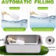 Svauoumu Dog Pool Automatic Dog Water Dispenser, 11 lbs Outdoor Dog Watere Stainless Steel Water Bowl for Large Dogs, Large Dog Water Bowl, Stainless Steel Water Bowl Svauoumu Dog Pool Automatic Dog Water Dispenser, 11 lbs Outdoor Dog Watere Stainless Steel Water Bowl for Large Dogs, Large Dog Water Bowl, Stainless Steel Water Bowl