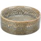 TRIXIE 25110 Ceramic Dog Bowl 400 ml, Brown – Practical Feeding Bowl for Dogs Diameter 13 cm, Stable, Robust and Dishwasher Safe