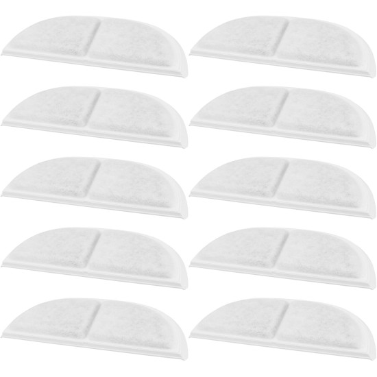 The Lord of the Tools Replacement Water Filter Compatible with Eu-Fy 3L Pet Water Fountain 6.3 x 2.2 Inch Filter for Dogs and Cats Clean Fresh Water Pack of 10 The Lord of the Tools Replacement Water Filter Compatible with Eu-Fy 3L Pet Water Fountain 6.3 x 2.2 Inch Filter for Dogs and Cats Clean Fresh Water Pack of 10