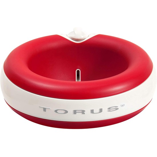 Torus Pet Maxi Filtered Water Bowl (Blue) - 2 Litre - Home & Travel Bowl - Autofill - No Leaks - Antimicrobial - BPA Free - Dog - Cat Torus Pet Maxi Filtered Water Bowl (Blue) - 2 Litre - Home & Travel Bowl - Autofill - No Leaks - Antimicrobial - BPA Free - Dog - Cat