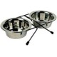 Trixie 24833 Eat on Feet Bowl Set 2 × 1.8 L / ø 20 cm Trixie 24833 Eat on Feet Bowl Set 2 × 1.8 L / ø 20 cm