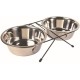Trixie 24833 Eat on Feet Bowl Set 2 × 1.8 L / ø 20 cm Trixie 24833 Eat on Feet Bowl Set 2 × 1.8 L / ø 20 cm
