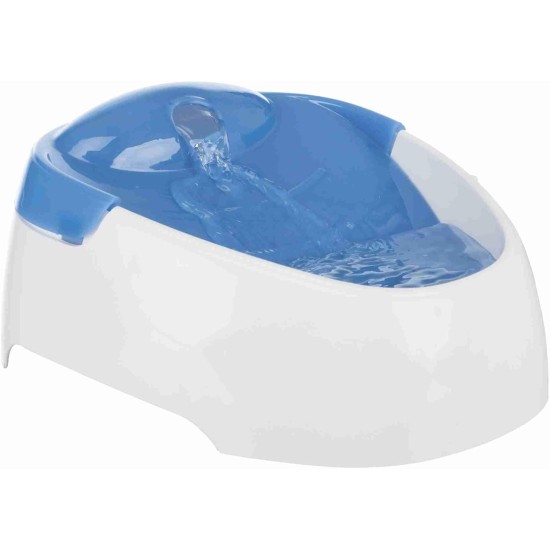 Trixie Duo Stream Automatic Water Dispenser, 1 Litre, White/Blue Trixie Duo Stream Automatic Water Dispenser, 1 Litre, White/Blue