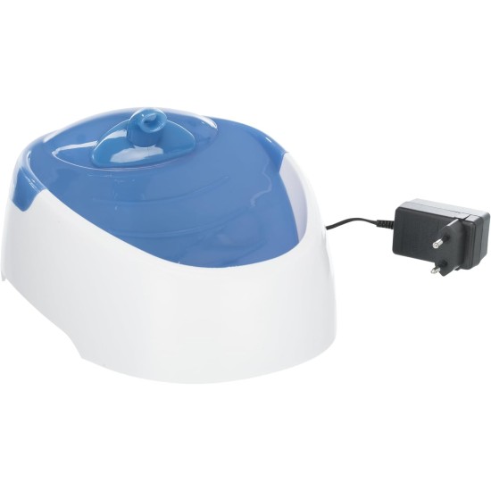 Trixie Duo Stream Automatic Water Dispenser, 1 Litre, White/Blue Trixie Duo Stream Automatic Water Dispenser, 1 Litre, White/Blue