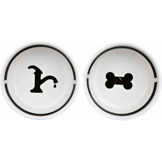 Trixie Eat on Feet Ceramic Bowl Set Trixie Eat on Feet Ceramic Bowl Set