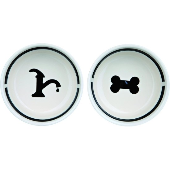 Trixie Eat on Feet Ceramic Bowl Set Trixie Eat on Feet Ceramic Bowl Set