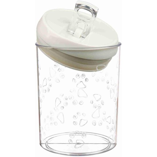 Trixie Food and Snack Plastic Jar, 1.5 Litre Trixie Food and Snack Plastic Jar, 1.5 Litre