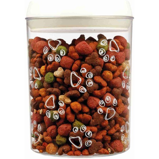 Trixie Food and Snack Plastic Jar, 1.5 Litre Trixie Food and Snack Plastic Jar, 1.5 Litre