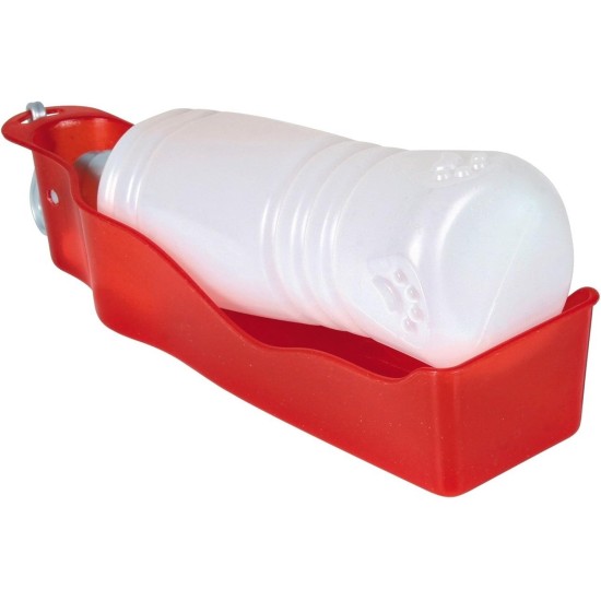Trixie Plastic Bottle with Drinking Bowl Trixie Plastic Bottle with Drinking Bowl