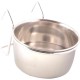 Trixie Stainless Steel Bowl with Holder, 150 ml