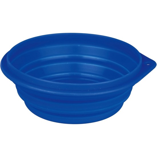 Trixie Travel Bowl, 1 L x 18 cm, Colours May Vary Trixie Travel Bowl, 1 L x 18 cm, Colours May Vary