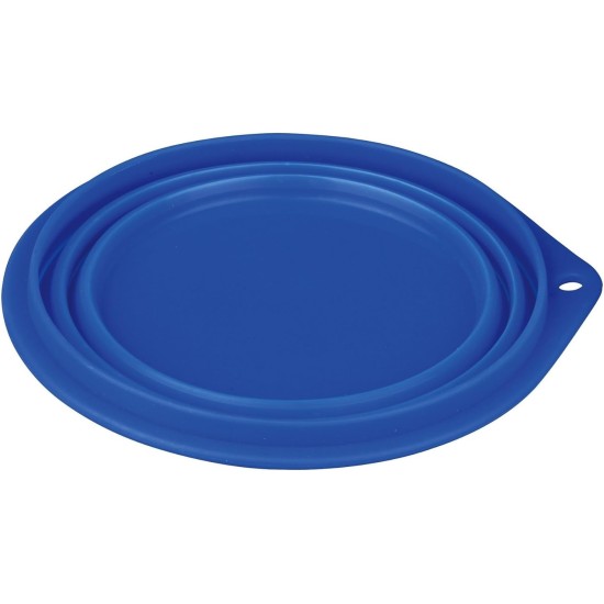 Trixie Travel Bowl, 1 L x 18 cm, Colours May Vary Trixie Travel Bowl, 1 L x 18 cm, Colours May Vary