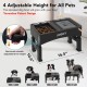 UPSKY 2-in-1 Raised Dog Bowls for Slow Eating, 4 Height Adjustable Raised Dog Bowl Stands, No Spill, Water Bowl Dispenser, Non-Slip Dog Food and Water Bowl for Small, UPSKY 2-in-1 Raised Dog Bowls for Slow Eating, 4 Height Adjustable Raised Dog Bowl Stands, No Spill, Water Bowl Dispenser, Non-Slip Dog Food and Water Bowl for Small,