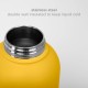 Ubbi Pup & Me Stainless Steel Insulated Portable 32 oz. Water Bottle for Dogs and Owners with Attached Dog Bowl, Yellow Ubbi Pup & Me Stainless Steel Insulated Portable 32 oz. Water Bottle for Dogs and Owners with Attached Dog Bowl, Yellow