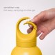Ubbi Pup & Me Stainless Steel Insulated Portable 32 oz. Water Bottle for Dogs and Owners with Attached Dog Bowl, Yellow Ubbi Pup & Me Stainless Steel Insulated Portable 32 oz. Water Bottle for Dogs and Owners with Attached Dog Bowl, Yellow