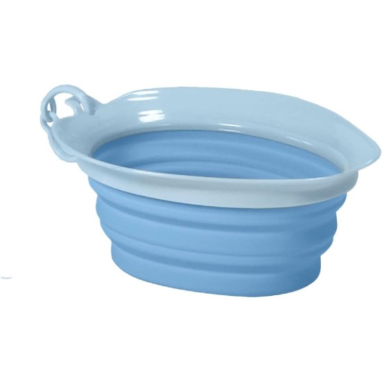 United Pets Leaf Bowl Design Travel Bowl for Dogs, Collapsible and Takeaway, Made of Non-Toxic Silicone, Light Blue, One Size United Pets Leaf Bowl Design Travel Bowl for Dogs, Collapsible and Takeaway, Made of Non-Toxic Silicone, Light Blue, One Size