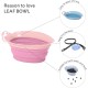 United Pets Leaf Bowl Design Travel Bowl for Dogs, Collapsible and Takeaway, Made of Non-Toxic Silicone, Pink, One Size United Pets Leaf Bowl Design Travel Bowl for Dogs, Collapsible and Takeaway, Made of Non-Toxic Silicone, Pink, One Size