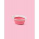 United Pets Leaf Bowl Design Travel Bowl for Dogs, Collapsible and Takeaway, Made of Non-Toxic Silicone, Pink, One Size United Pets Leaf Bowl Design Travel Bowl for Dogs, Collapsible and Takeaway, Made of Non-Toxic Silicone, Pink, One Size