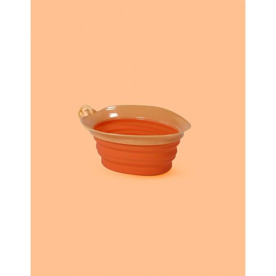United Pets Leaf Bowl Design Travel Bowl for Dogs, Collapsible and Takeaway, Made of Non-Toxic Silicone, Pink, One Size United Pets Leaf Bowl Design Travel Bowl for Dogs, Collapsible and Takeaway, Made of Non-Toxic Silicone, Pink, One Size