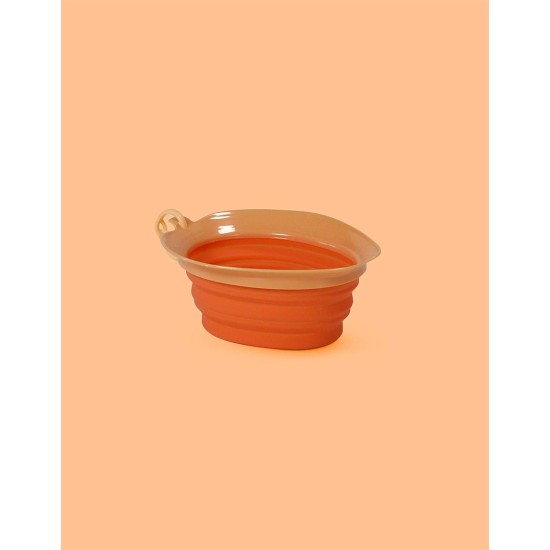 United Pets Leaf Bowl Design Travel Bowl for Dogs, Collapsible and Takeaway, Made of Non-Toxic Silicone, Pink, One Size United Pets Leaf Bowl Design Travel Bowl for Dogs, Collapsible and Takeaway, Made of Non-Toxic Silicone, Pink, One Size