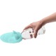 United Pets Leaf Design Silicone Dog Travel Water Dispenser Pink United Pets Leaf Design Silicone Dog Travel Water Dispenser Pink