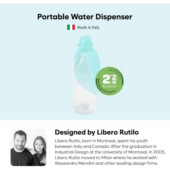 United Pets va06090aq Portable Water Dispenser, Aquamarine United Pets va06090aq Portable Water Dispenser, Aquamarine