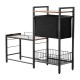 VEVOR Feeding Station 92 x 27 x 75 cm, Raised Dog Bowls, Raised Stand for Dog Bowl, Dog Bowl Stand, Bowl Holder with Shelves, Dog Bar for Large, Medium & Small Dogs VEVOR Feeding Station 92 x 27 x 75 cm, Raised Dog Bowls, Raised Stand for Dog Bowl, Dog Bowl Stand, Bowl Holder with Shelves, Dog Bar for Large, Medium & Small Dogs